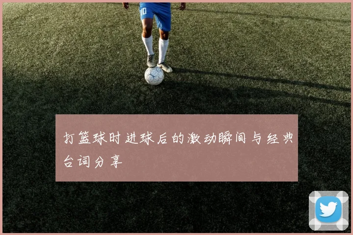 打篮球时进球后的激动瞬间与经典台词分享